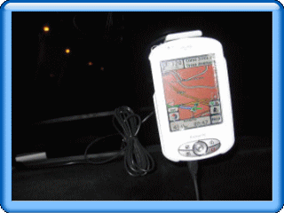 日本製PDAでGPS機能付きMioP360